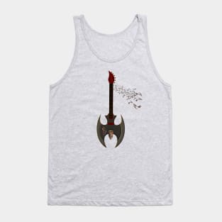 Awesome fantasy guitar, steampunk Tank Top